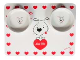 Lulu's Dog Porselen Mama Kabı Seti resmi
