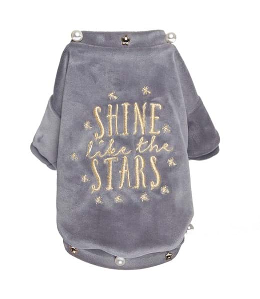 Shine Like Stars Köpek Sweatshirt resmi