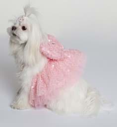 Lulu's Pembe Couture Elbise resmi